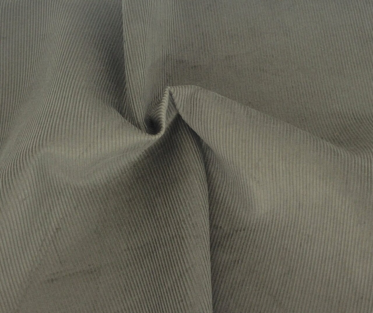 1 Yard Olive Green Cotton Corduroy Fabric Soft Textured Material for Jackets, Pants and Crafts